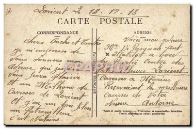 Nos marins (à bord) — La partie de danse — Plang, n° 1504 — Verso