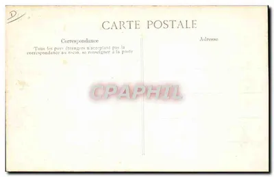 Überschwemmung der Seine — Paris - Tramway nach Versailles — Verlag ELD — Rückseite