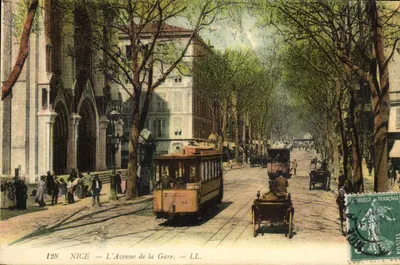 NICE — A Avenida da Gare — LL. — N° 128