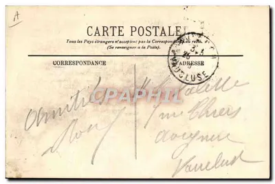 NICE — A Avenida da Gare — LL. — N° 128 — Verso