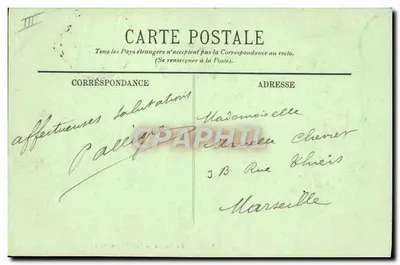 LYON — A Rua da República — LL. n°36 — Verso