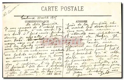 Toulouse — O Square do Capitole e a Rue Alsace-Lorraine — Sblecta, n° 106 — Verso