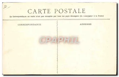 Toursaine und Berry — Eisenbahn von Orléans — Verlag: Angelo D'Allest — Rückseite