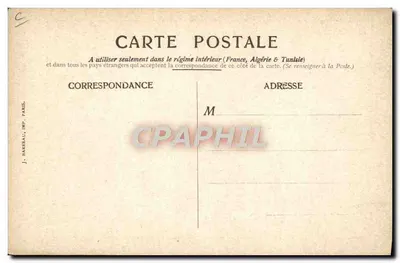 Vichy — Estação termal — P.L.M. — Verso
