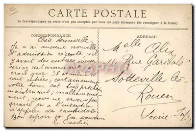 Chemins de Fer de l'État - Normandie e Bretagne — Editor não visível, número de série ilegível — Verso