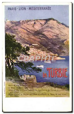 La Turbie — Vista panorâmica — J. Barreau - Paris