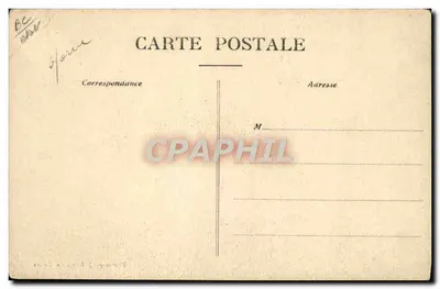 Labouchère au volant de son "Antoinette" — Deuxième Grande Semaine d'Aviation de Champagne (4 Juillet 1910) — Librairie Michaud, Reims — Verso