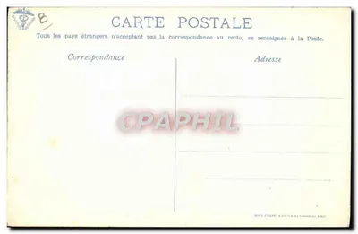 Chegada de Gibert a Utrecht — Circuito Europeu Junho-Julho 1911 — Monoplane Rep — Editor FR — Verso