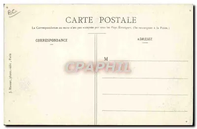 L'Aéroplane Delagrange N°2 — Moteur Antoinette, 50 HP — J.H. éditeur — Verso