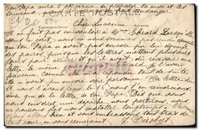 रीम्स में बैठक, सितंबर 1913 — ब्रिंडेजॉंग के उपकरण के भराव — ऑटोमोबिलिन और डी.एफ. 'एविएन' तेल के लिए विज्ञापन — पीछे
