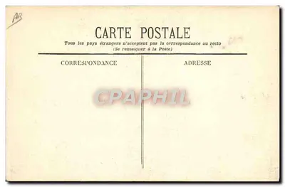 Biplano Farman pilotado por Effimof — Grande Semana de Aviação — F.F. Paris — Verso