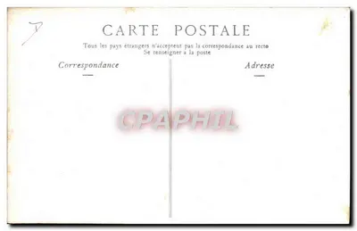 Copa Gordon-Bennett — Circuito de Auvergne — Cliché Branger — Verso