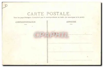 Circuit d'Auvergne. Mistrzostwa Gordon Bennett 1905 — M. Desson, kapitan trasy, spotykający się z jeźdżącem Hemery z firmy Darracq na mostku ENVAL — L'Hirondelle, Paryż — Rewers