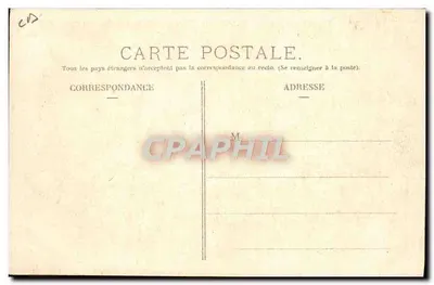 Circuit Auvergne, Puchar Gordon Bennett 1905 — M. Desson, kapitan trasy, spotykający się z jeźdżącem Hemery z firmy Darracq na mostku Enval — L'Étroudele, Paryż — Rewers