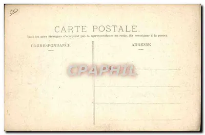 Auvergne Circuit — Gordon Bennett Cup 1905 — Le Puy-de-Dôme und die Strecke nach La Baraque — L'Hirondelle, Paris — Rückseite
