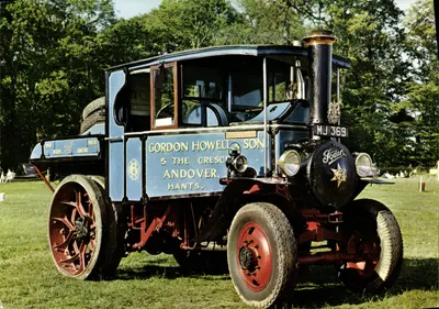 Trator Foden 'Mighty Atom' — modelo 14078 — Pitkin Pictorial Postcards