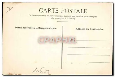 Rigoly op zijn 110 ch Gobron-Brillié "Mésano" in Clermont-Ferrand — Edit. de La Havane — Achterkant