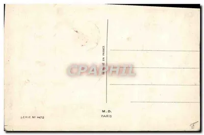 Bilhete postal antigo Aviação Avião Helicóptero Águia — Verso