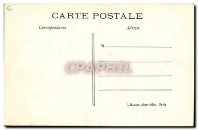 Dirigeable « République » — 10005 — J. Hauser, Paryż — Rewers