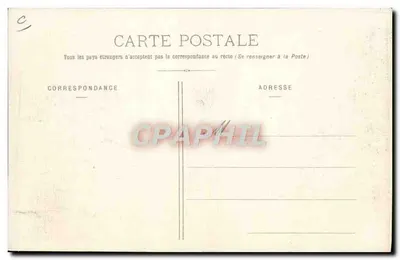 Dirigeable "Patrie" w Moisson — 1904 — J.H. wydawca — Rewers