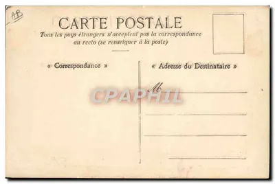 Franse Militaire Marine — Bal op dek — Decoratie van het Deck van een Slagschip — n°432 — Achterkant