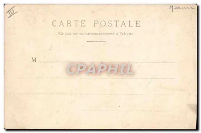 Lavagem corporal a bordo de um Couraçado — Edição Levet et Cie, Toulon, n° 316 — Verso