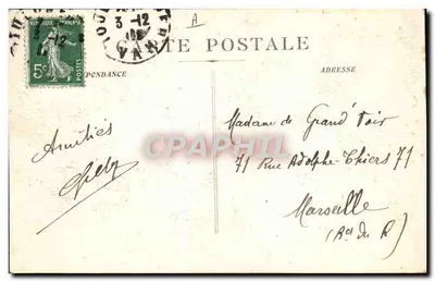 Explosão do encouraçado «République» — Brecha feita no encouraçado «République» — Giraud, fot. - La Colette, Toulon — Verso