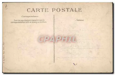 Catastrophe de la "Liberté" — Les épaves — Éditeur : K. Le Duter, Toulon, Paris — Verso