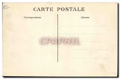 Funerais das Vítimas da Catástrofe do Couraçado «Liberté» — M. Fallières, Presidente da República e os Membros do Governo — E. P. PARIS — Verso