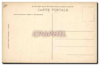Our Sailors — Major Canoe — Publisher Rafnaelli, Toulon — Back
