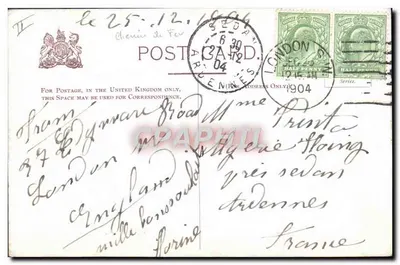 Schlafabteil Ihrer Majestät — London & North Western Railway Company — Rückseite