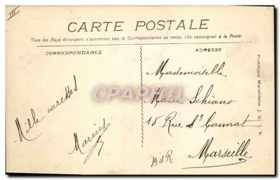 Nîmes - Absydę Kościoła Świętego Baudilla — wydawca BYARR, nr 1054 — Rewers