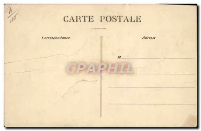 Tweede Grote Week van de Luchtvaart van de Champagne — Bruneau de Laborie op Savary-biplan — Boekhandel L. Michaud, Reims — Achterkant