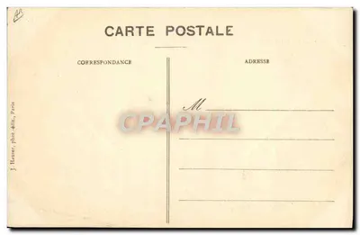 Monoplan « Tellier » pilotażowany przez Dubonnet — nr 1275 — J. Hauser, fot. wyd., Paryż — Rewers