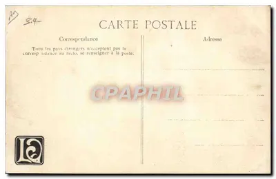 Renault op biplaan Maurice Farman — model ingeschreven — ÉDP — Achterkant