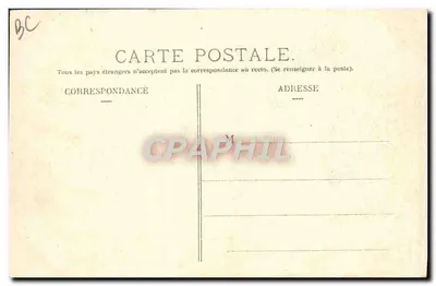 Rundfahrt durch Auvergne. Gordon Bennett-Rennen. 1905 — Tournant du Gendarme — L'Hirondelle, Paris, n°5 — Rückseite