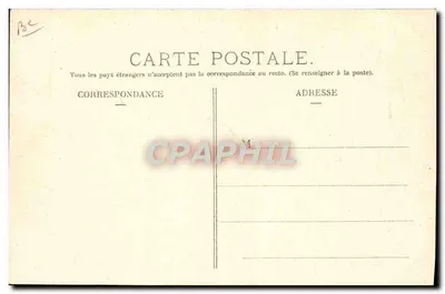 Auvergne-Rennstrecke. Gordon Bennett Cup 1905 — Gendarme-Kurve — L'Hirondelle, Paris — Rückseite