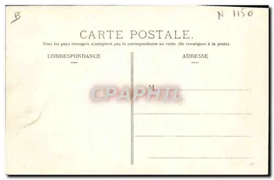 Circuit d'Auvergne — Gordon Bennett Cup 1905 — L'Hirondelle, Paris — Achterkant