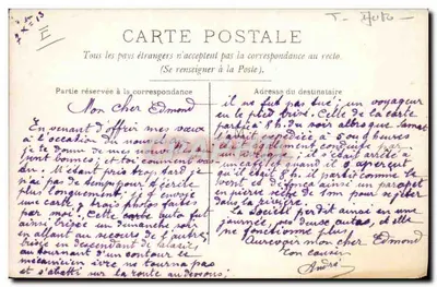 Auto-ongeluk aan de Rivière à Pluice — Prescini & Cie, n° 15 — Achterkant