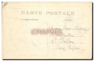 Trem de Artilharia Pesada em um parque de reserva — A Grande Guerra 1914-15 — Phot-Express n°179 — Verso