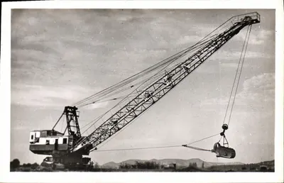 Crane Marion 125 elétrico — Aproveitamento da queda de Donzère-Mondragon — Compagnie Nationale du Rhône