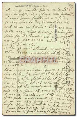 Bus die een regiment in rust vervoert — Belleville (Meuse) - Faubourg de Verdun — P.P. — 86 bis. De Oorlog 1914-17 — Achterkant