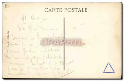 Bray-sur-Somme — Convoi de ravitaillement — éditeur impr. Bray-sur-Somme — Verso