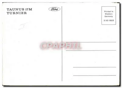 Widok jeziora z samochodem — Mercedes-Benz 190, wydanie Ford — Rewers