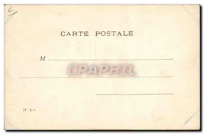 Dois homens em um automóvel antigo — cena de estrada — editor P. L. (verso) — Verso