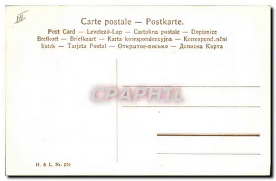 Auto race — Montreuil Millien — H. & L. Nr. 270 — Achterkant