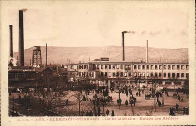 Clermont-Ferrand — Michelin-Werk — Eingang zu den Werkstätten — Verlag g.d'O. n°1080