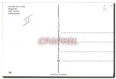 Acidente de corrida de moto — Circuito de Cerâmica Interno — n°29 — Verso