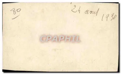 Grupa młodych ludzi wokół motocykla — 24 kwiecień 1930 — wydawca nieznany — Rewers