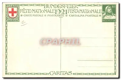 Bergrettung — Gébr. Pretz & Zubica — Ausgabe 1921 — Rückseite